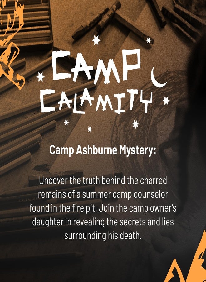 Hunt A Killer: Camp Calamity - Solve a Murder at a Summer Camp, Interactive Unsolved Mysteries Game, Mystery Box for Game Night, Murder Mysteries Card, Puzzle, and Board Games, for Ages 14+ - Image 3